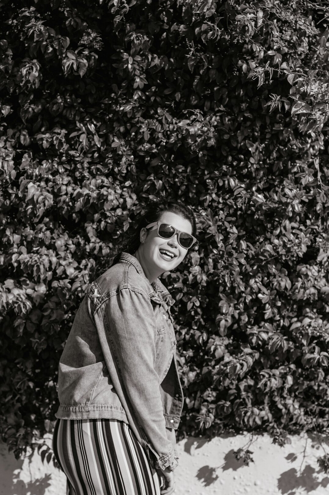 Portrait of a smiling woman in a blazer