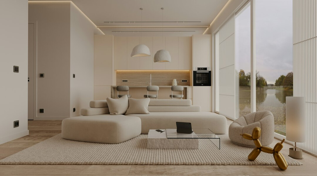 modern smart home interior